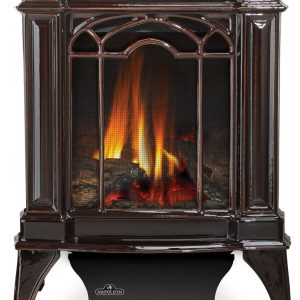 Napoleon - Arlington™ Direct Vent Stove, Natural Gas, Electronic Ignition - Majolica Brown