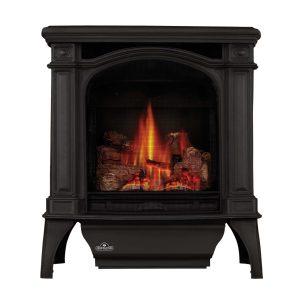 Napoleon - Bayfield™ Direct Vent Stove, Natural Gas, Electronic Ignition - Black