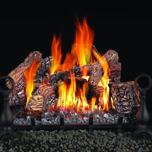 Napoleon - Fiberglow™ 24 Gas Log Set, Natural Gas, Electronic Ignition