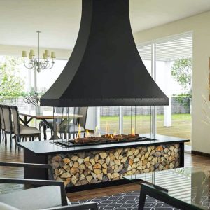 Ortal - Island 130 (No Hood, With Base) + Decorative Hood