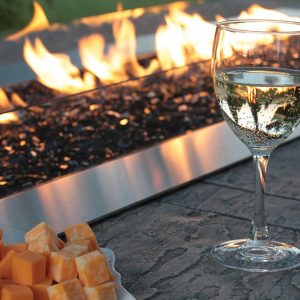White Mountain Hearth - Outdoor Linear Fire Pit