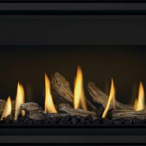 Napoleon - Ascent™ Linear Premium 56 Direct Vent Fireplace, Natural Gas, Electronic Ignition