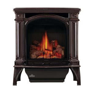 Napoleon - Bayfield™ Direct Vent Stove, Natural Gas, Electronic Ignition - Majolica Brown
