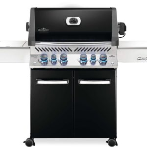 Napoleon - Prestige® 500 Natural Gas Grill with Infrared Side and Rear Burners, Black
