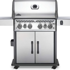 Napoleon - Rogue® SE 525 Natural Gas Grill with Infrared Rear and Side Burners, Stainless Steel