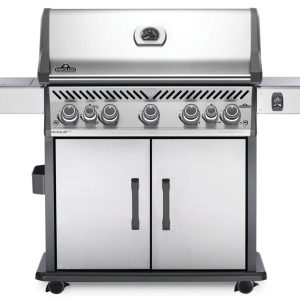 Napoleon - Rogue® SE 625 Natural Gas Grill with Infrared Rear and Side Burners, Stainless Steel