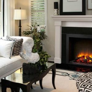 SimpliFire Built-In Electric Fireplace