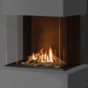 Urbana - U30 Tall Bay Fireplace