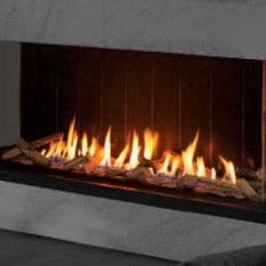Urbana - U70 Tall Bay Fireplace