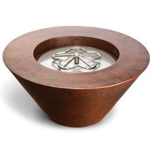 HPC Fire Inspired - Copper Bowl Series Hammered Mesa Model