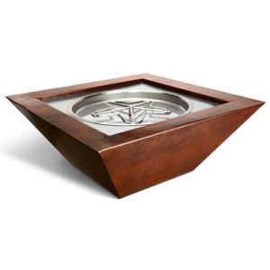 HPC Fire Inspired - Copper Bowl Series Hammered Sedona Model