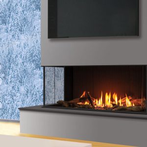 Urbana - U50 Screened Bay Fireplace