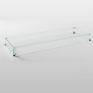 The Outdoor Greatroom Company Linear Glass Wind Guard