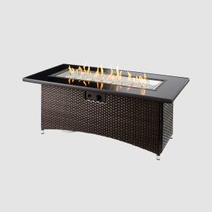 The Outdoor Greatroom Company Montego Linear Gas Fire Pit Table