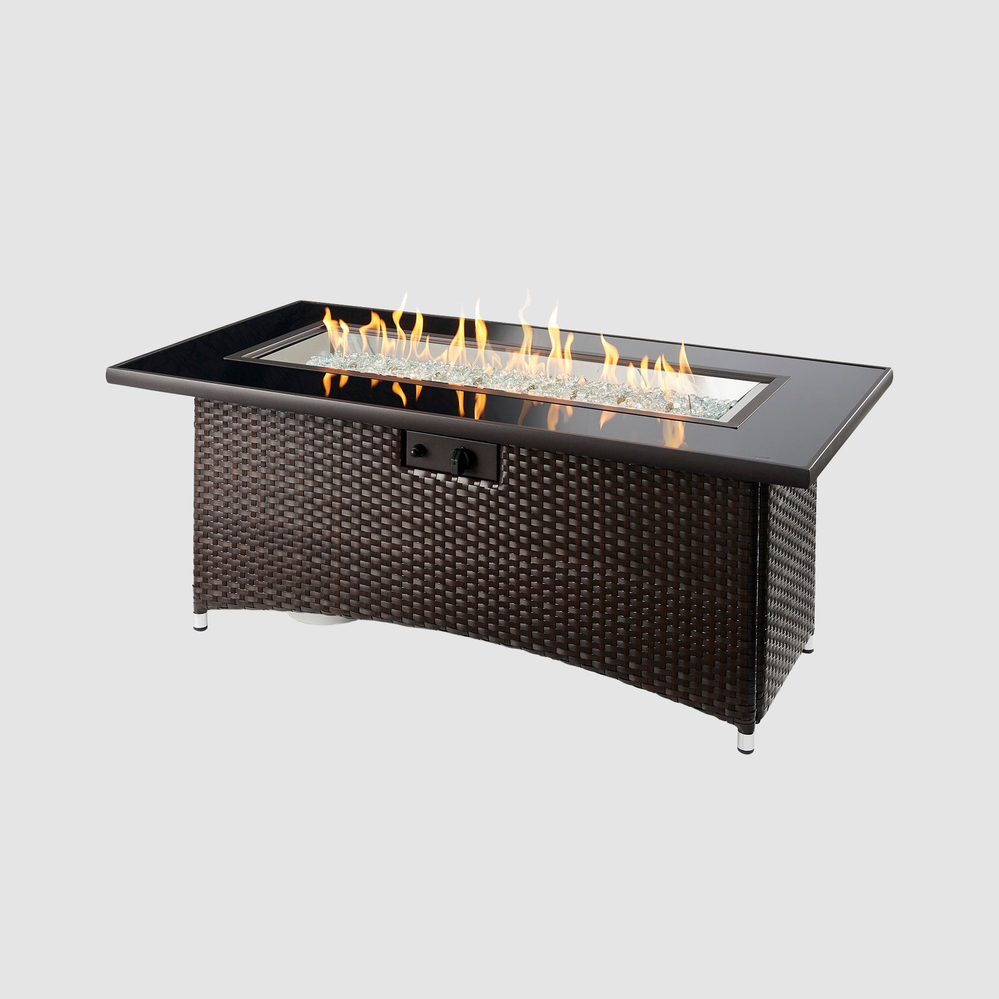 The Outdoor Greatroom Company Montego Linear Gas Fire Pit Table
