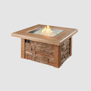 The Outdoor Greatroom Company Sierra Square Gas Fire Pit Table