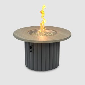 The Outdoor Greatroom Company Reverie Round Gas Fire Pit Table 42"