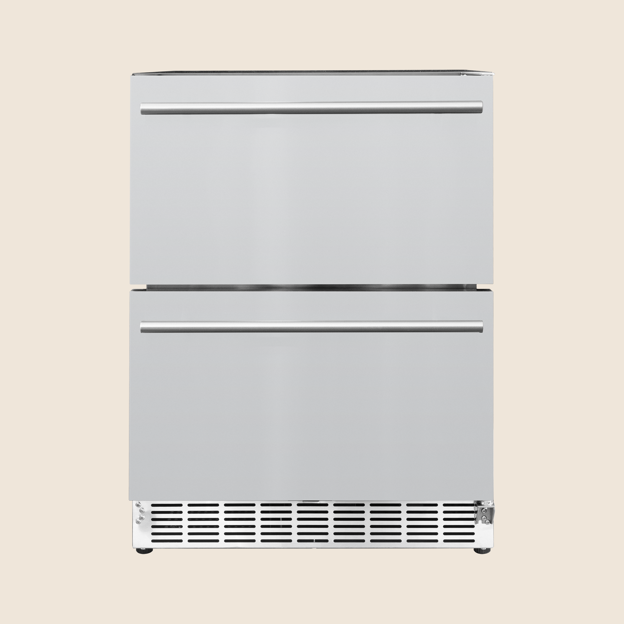 Summerset 24" 5 Cu. Deluxe Outdoor Rated 2-Drawer Refrigerator