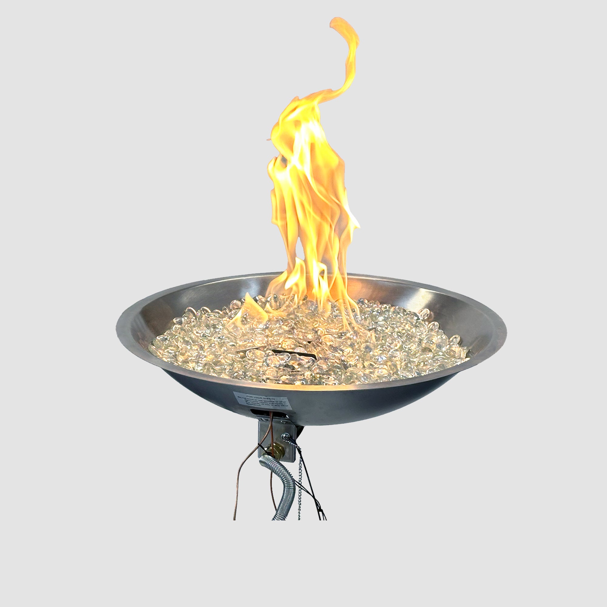 The Outdoor Greatroom Company Crystal Fire Plus Round Gas Burner - Image 3
