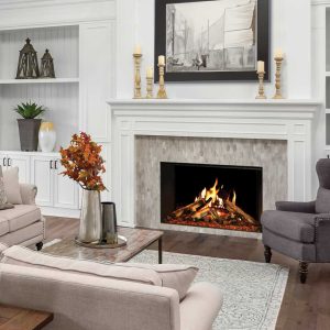 Uptown Electric Fireplaces UE42 LCD Electric Fireplace