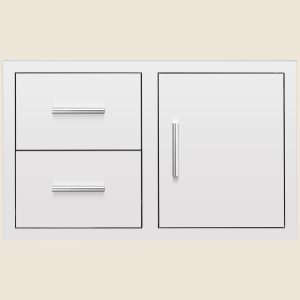Summerset 36" 2-Drawer and Access Door Combo