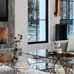 Stellar - Enlight Linear Open Hearth Single-Sided Gas Fireplace