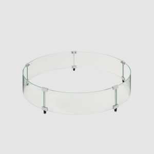 The Outdoor Greatroom Company Round Glass Wind Guard 14.5"