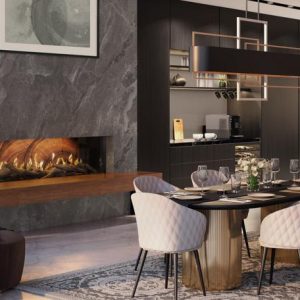 Stellar - Enlight Left Corner Gas Fireplace