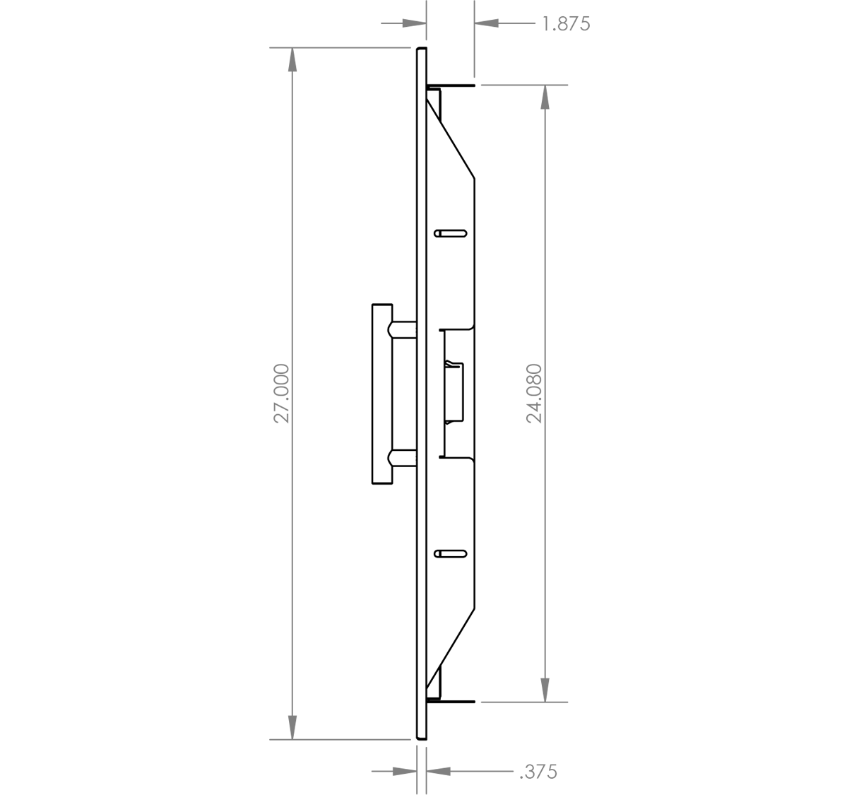 Summerset 20" x 27" Vertical Access Door - Image 5