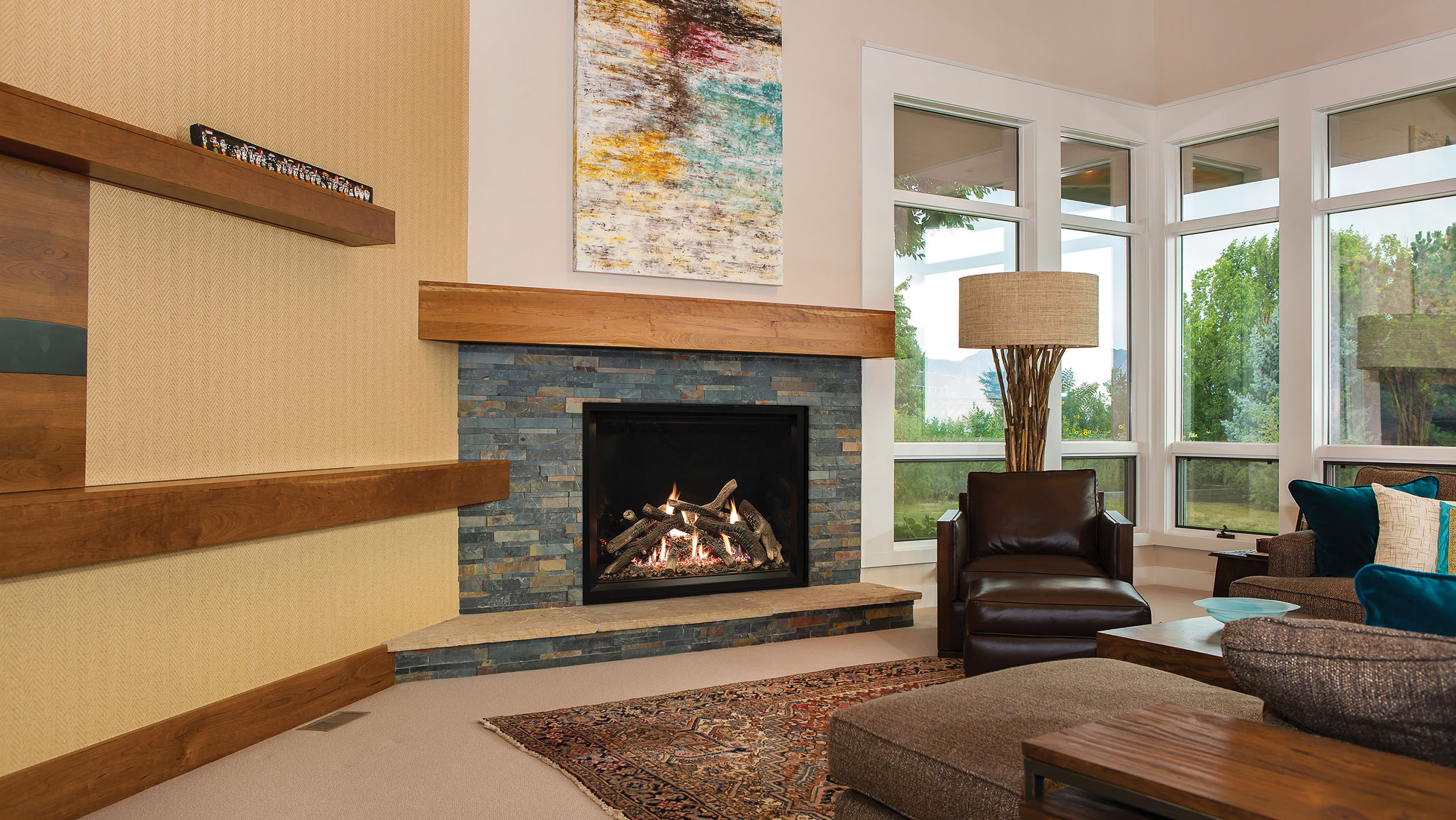 Empire Hearth - BVD34FP B-Vent Fireplace