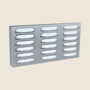 Summerset 6" x 12" Island Vent Panel w/ Masonry Frame Return