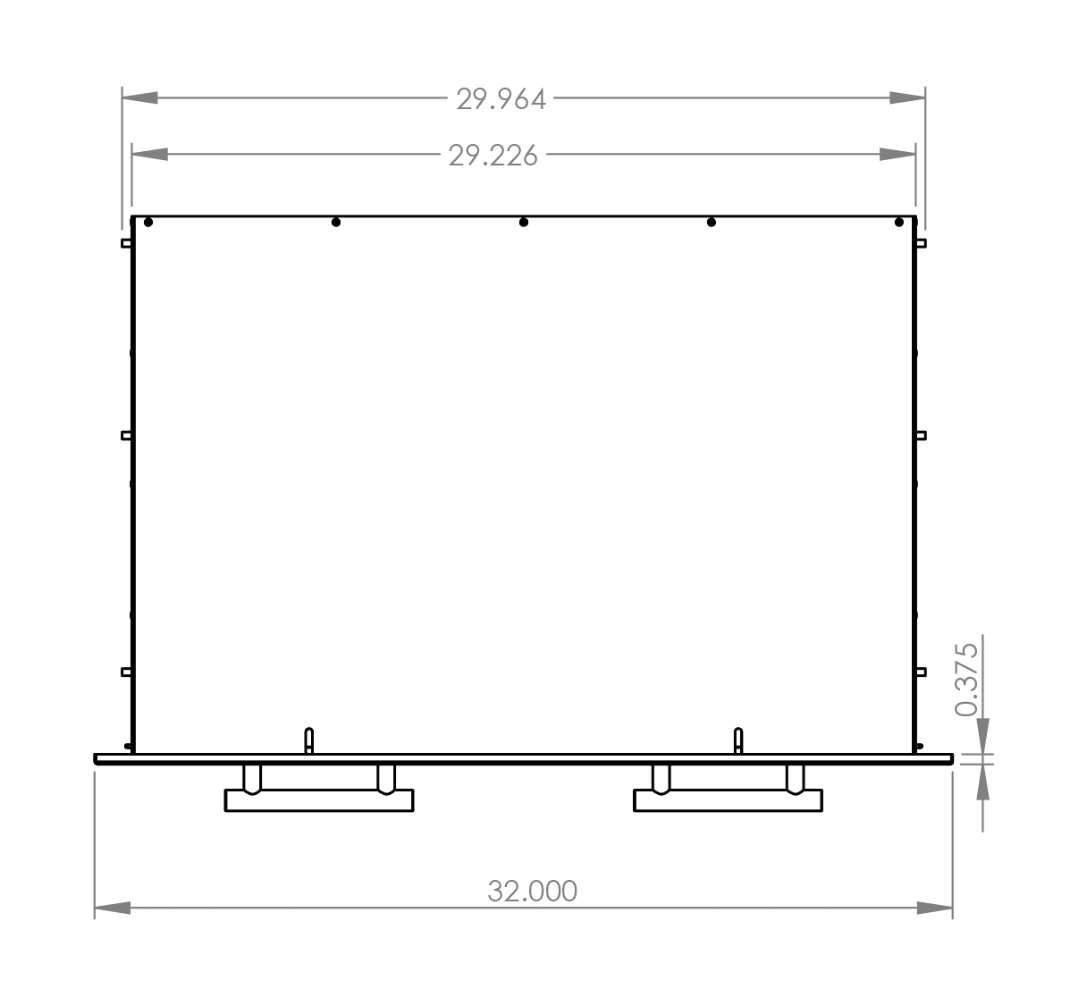 Summerset 32" Double Horizontal Drawer - Image 5