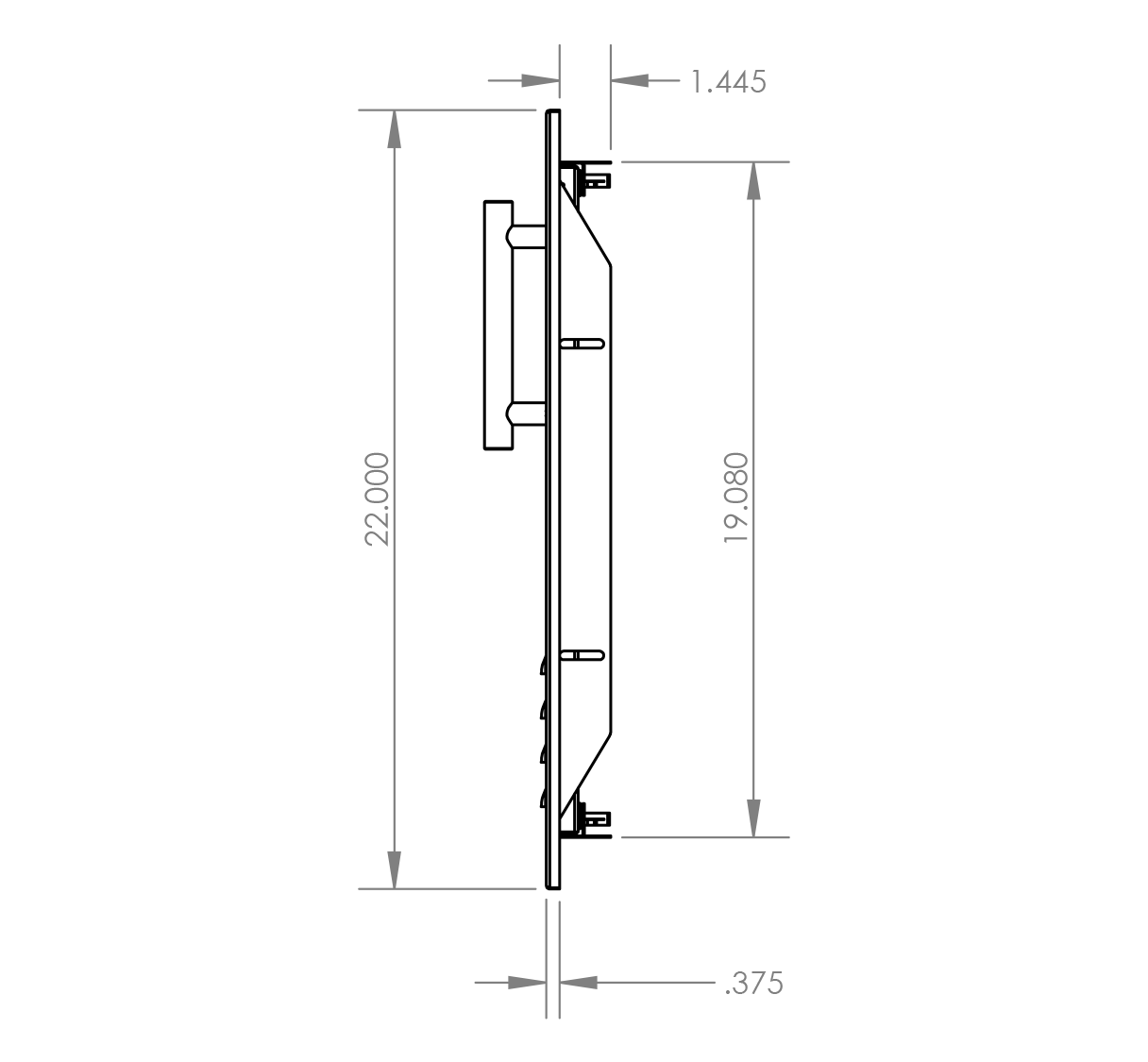 Summerset 33" Vented Double Access Door - Image 5