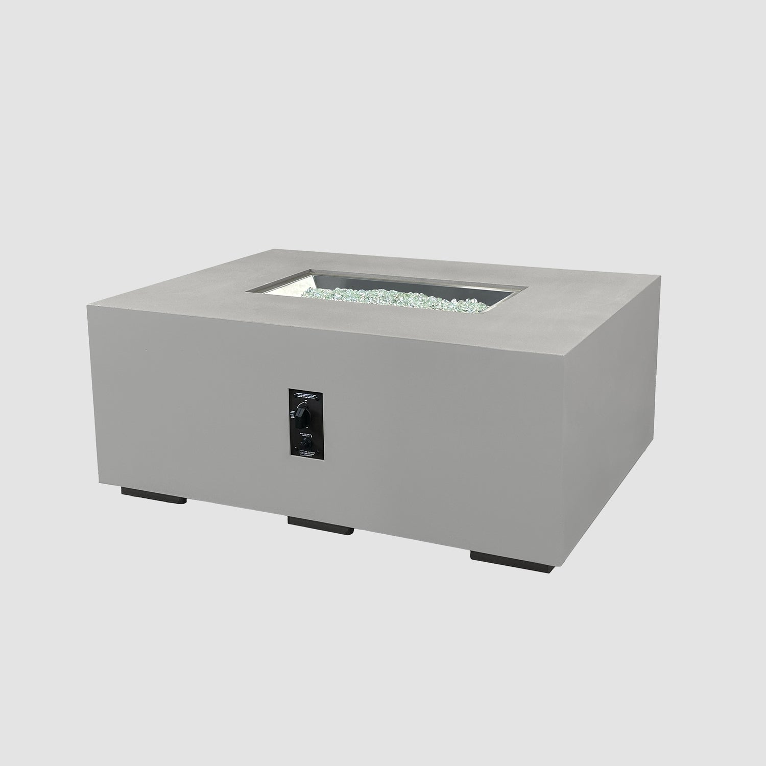 The Outdoor Greatroom Company Cove Concrete Linear Gas Fire Pit - Image 2