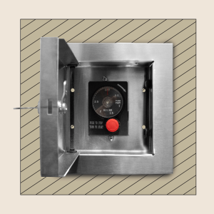 Summerset Locking Cabinet to house ESTOP1-0H Timer