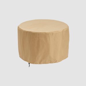 The Outdoor Greatroom Company Round Fire Table Protective Cover - Cirvalo/Reverie