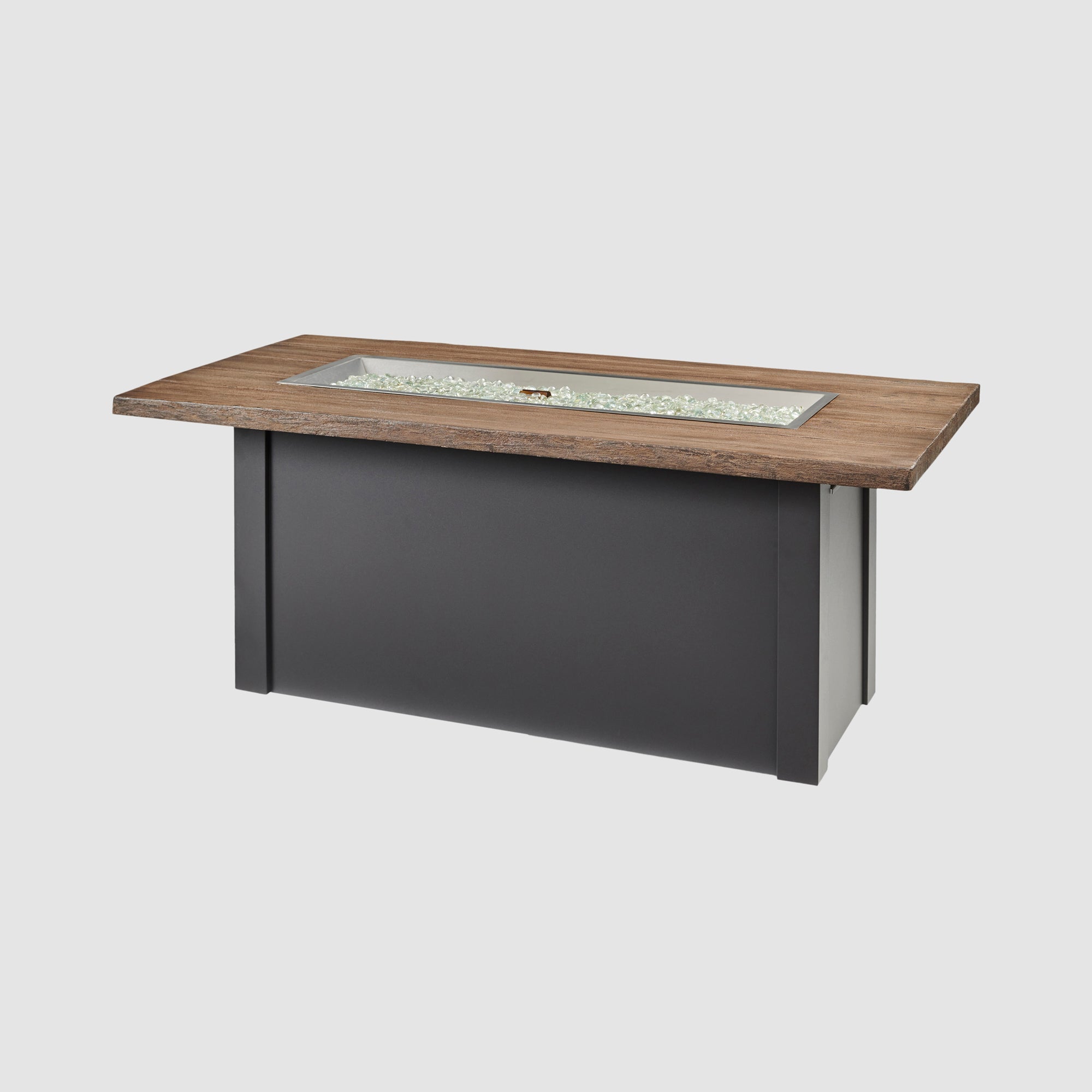 The Outdoor Greatroom Company Havenwood Rectangular Gas Fire Pit Table 62" - Image 2