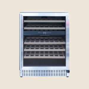 Summerset 24" 4.5 Cu. Outdoor Rated Dual Zone Wine Cooler