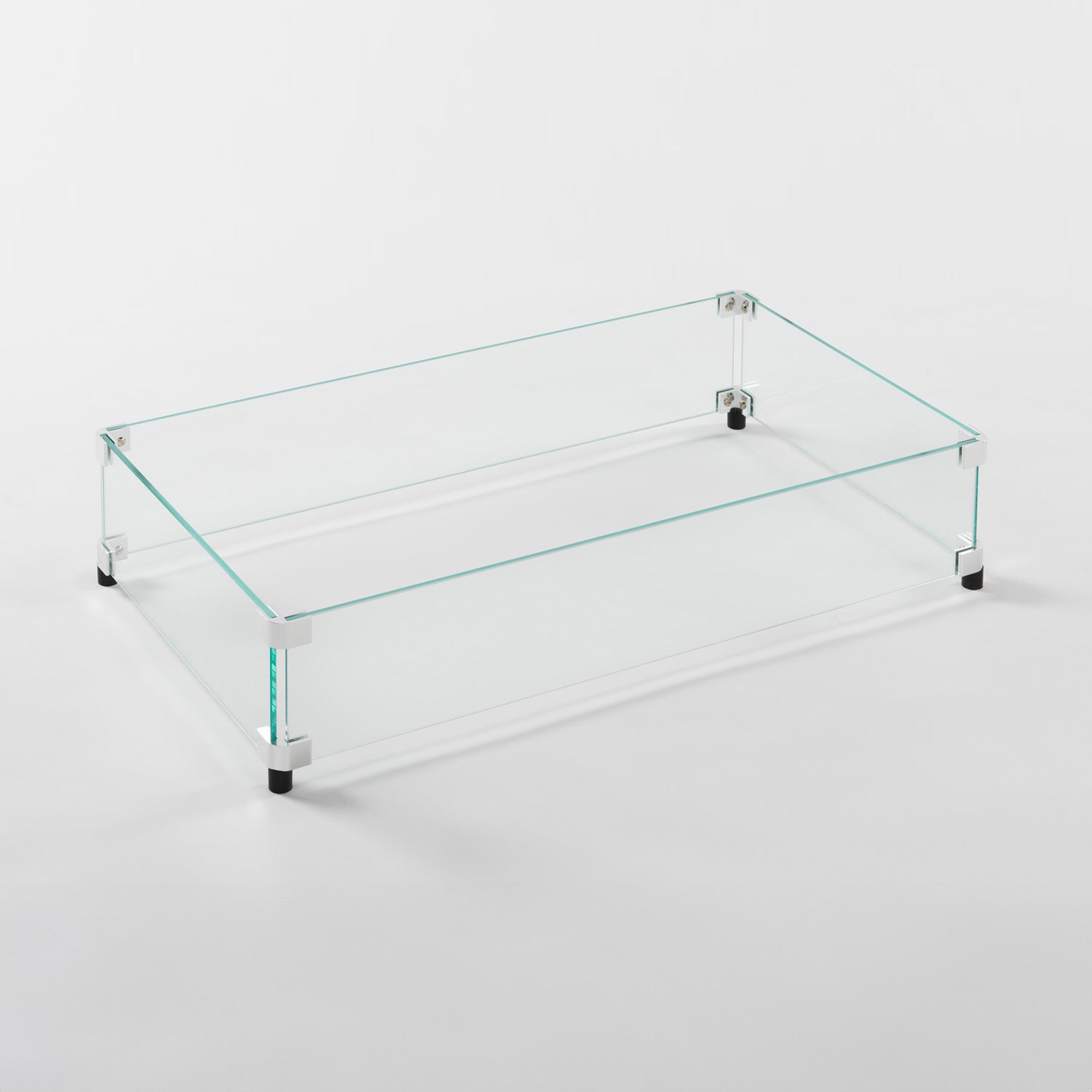 The Outdoor Greatroom Company Rectangular Glass Wind Guard