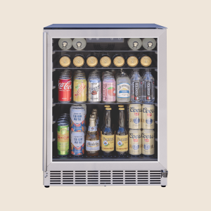 Summerset 24" 5 Cu. Outdoor Rated Refrigerator w/ Glass Door