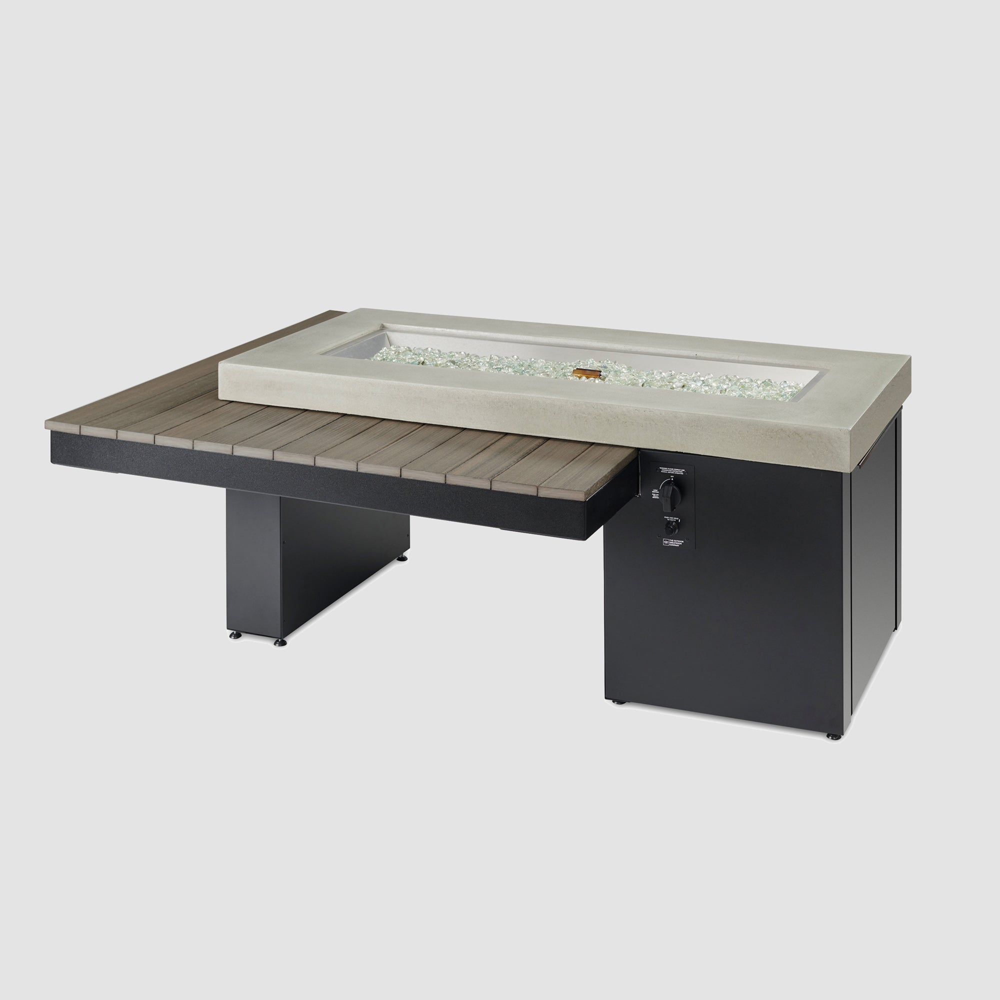The Outdoor Greatroom Company Uptown Linear Gas Fire Table - Image 2