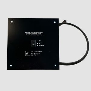 The Outdoor Greatroom Company DSI System Control Panel w/ ON/OFF Switch - 6.38" x 6.38"