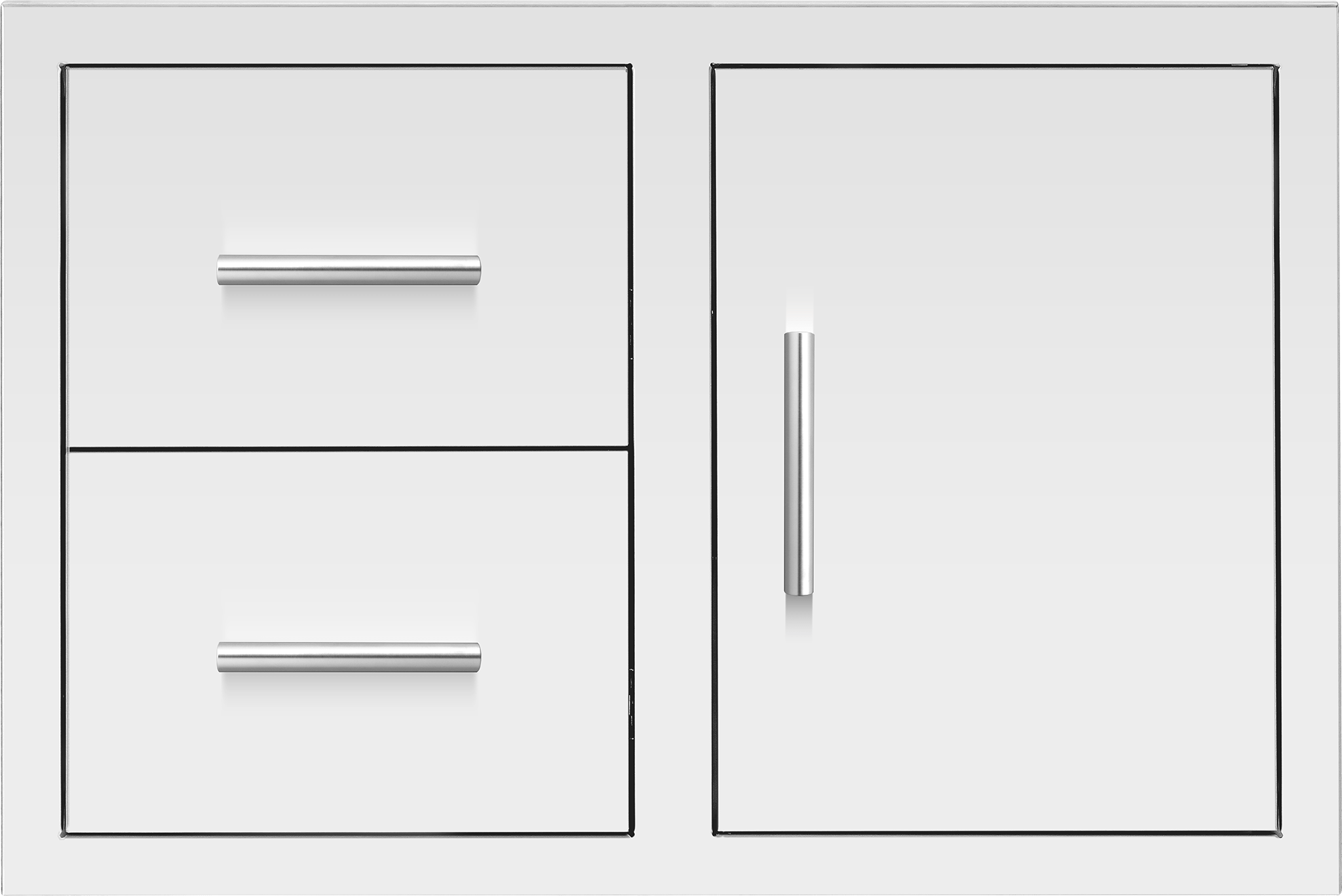 Summerset 33″ 2-Drawer and Access Door Combo w/ Masonry Frame - Image 2