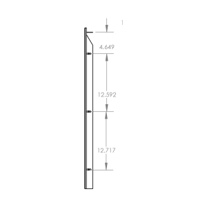 Summerset Trim Kit for 22" Outdoor Rated Refrigerators