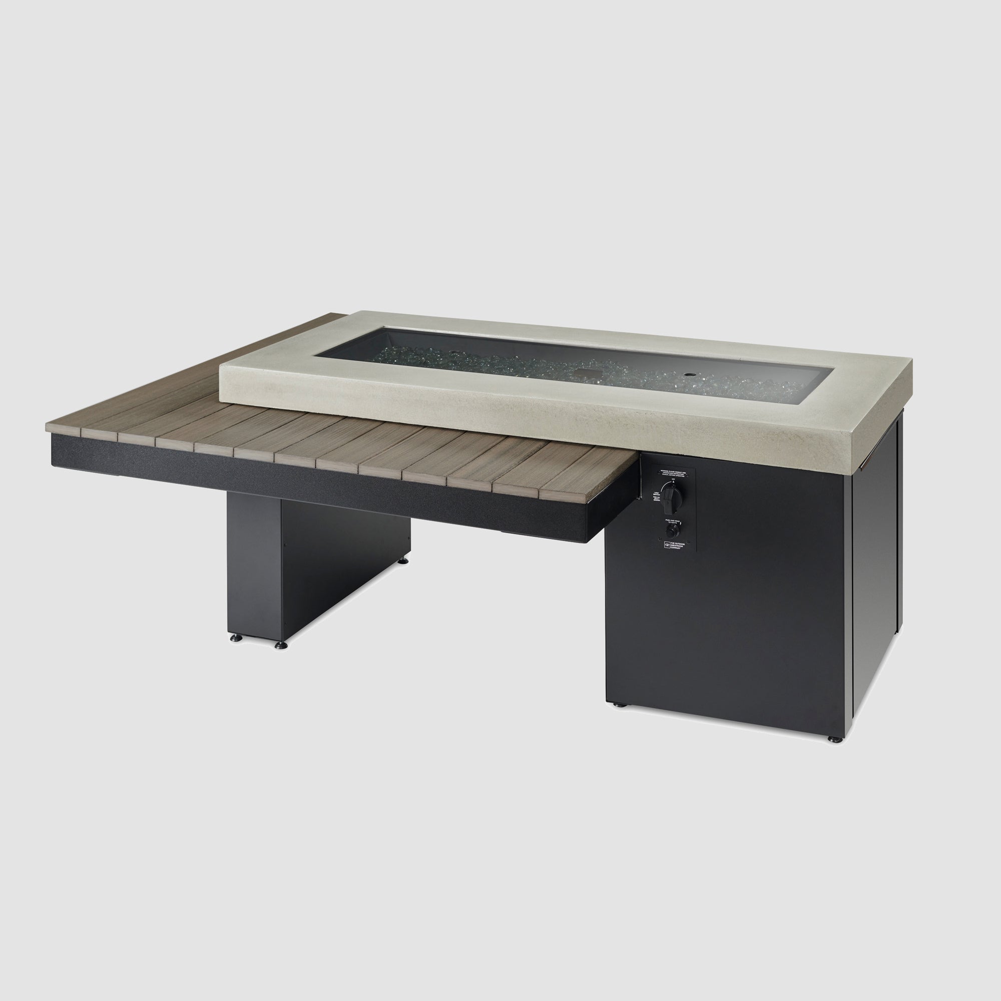The Outdoor Greatroom Company Uptown Linear Gas Fire Table - Image 3