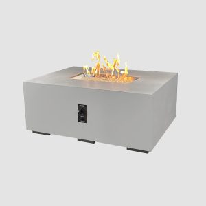The Outdoor Greatroom Company Cove Concrete Linear Gas Fire Pit