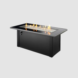The Outdoor Greatroom Company Monte Carlo Linear Gas Fire Pit Table