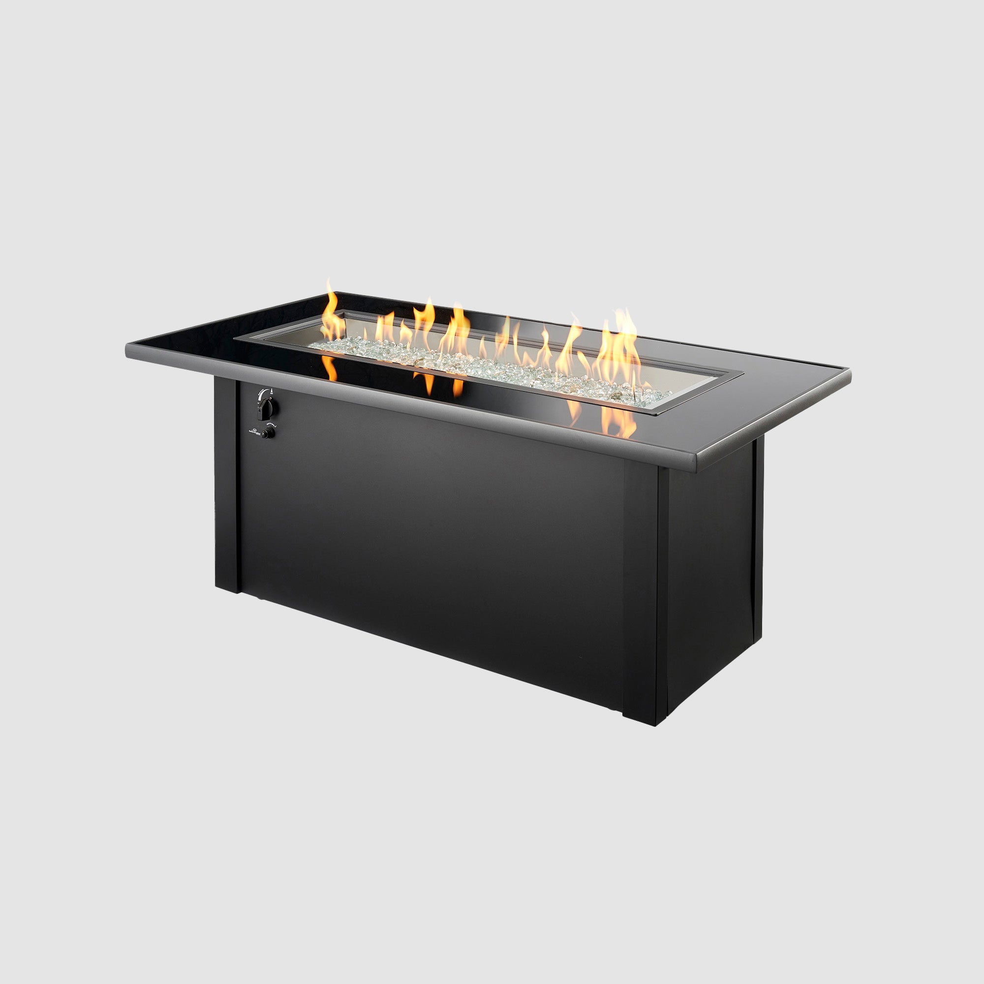 The Outdoor Greatroom Company Monte Carlo Linear Gas Fire Pit Table
