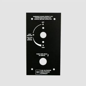 The Outdoor Greatroom Company Crystal Fire Plus Control Panel - 6.38" x 3.5"