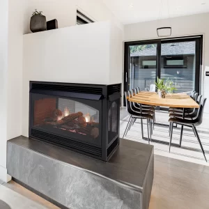 Empire Hearth Vail 36 Multi-Sided See-Through Vent-Free Fireplace
